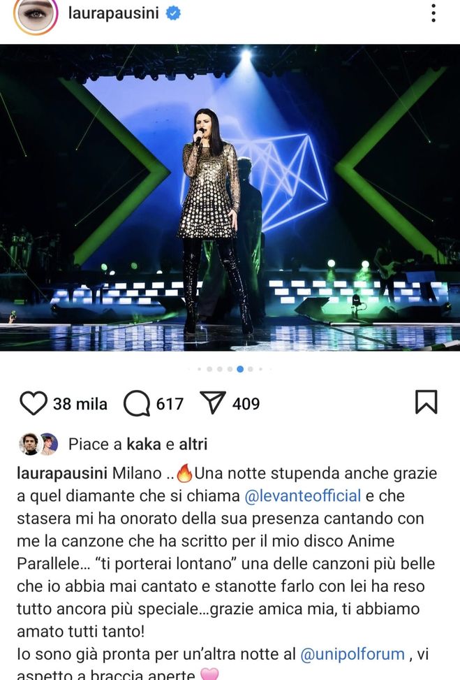 Laura Pausini con Theo e Calabria: e un certo Kakà mette il like…- immagine 2