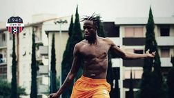 FOTO – Kouamé si rimette in forma sul campo della Sestese