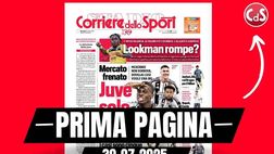 Prima pagina Corriere dello Sport: “Jashari, lite con il Bruges per il Milan”