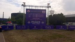 VIDEO VN – Ecco la Fan Zone della Fiorentina a Praga
