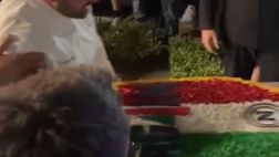 Arriva la torta alla cena Scudetto, ma c’è un addio inaspettato