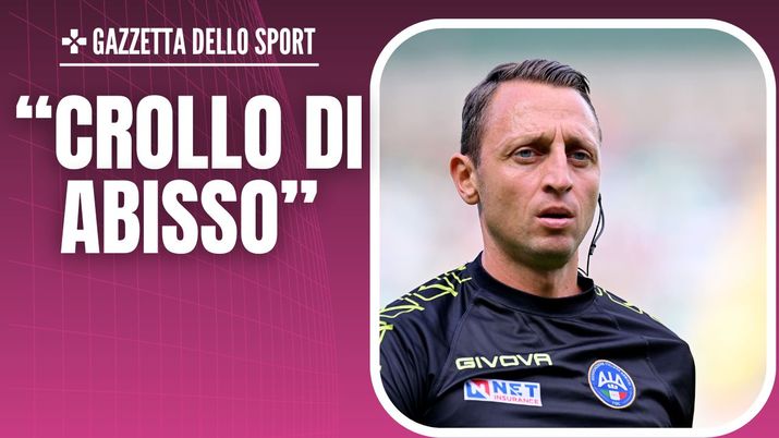 Moviola Lecc-Milan Serie A 2023-2024 arbitro Abisso
