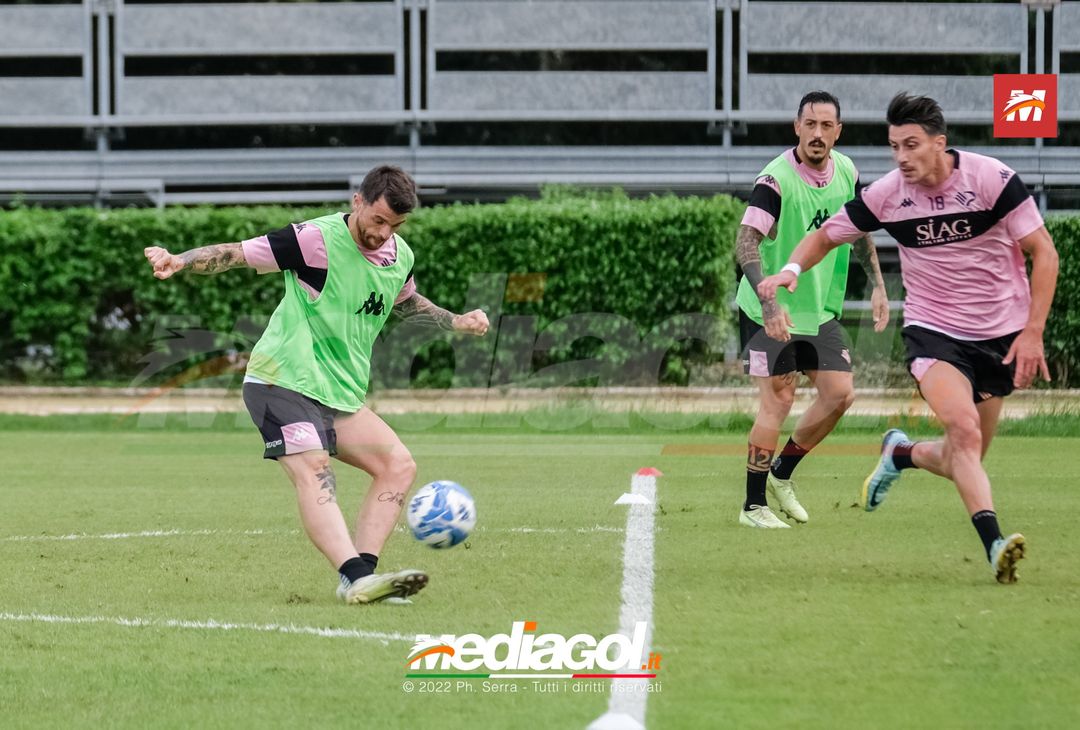 FOTO PALERMO, la squadra di mister Corini si allena a Boccadifalco (Gallery) - immagine 88
