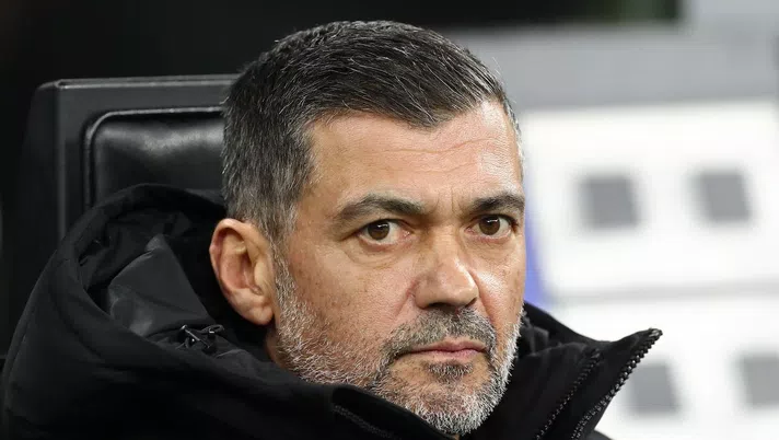Sergio Conceicao AC Milan Milan-Cagliari 1-1 Serie A 2024-2025