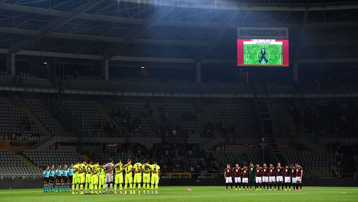 Torino-Empoli, un minuto di silenzio per Carlo Azeglio Ciampi - immagine 1