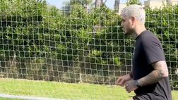 VIDEO / Icardi prepara il suo ritorno in campo: il giocatore argentino si allena con la palla