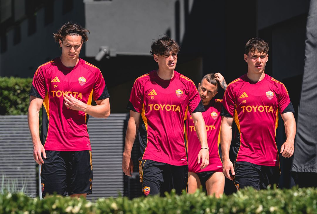 Trigoria, l’allenamento a due giorni da Roma-Fiorentina – FOTO GALLERY- immagine 1