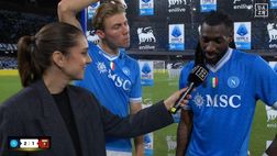 Napoli, Anguissa: “Contano i tre punti più dei miei premi”. Hojlund: “Conte mi ha aiutato così”