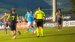 Anaune-Napoli 0-3, arriva il sigillo di Gianluca Gaetano