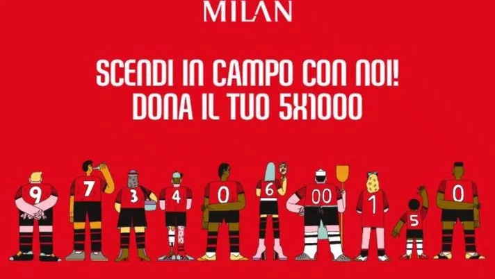 Fondazione Milan, campagna 'Your Own Path' per il futuro dei giovani