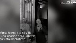 VIDEO / Sky: Manila Nazzaro e Stefano Oradei, 150 invitati alla festa di nozze