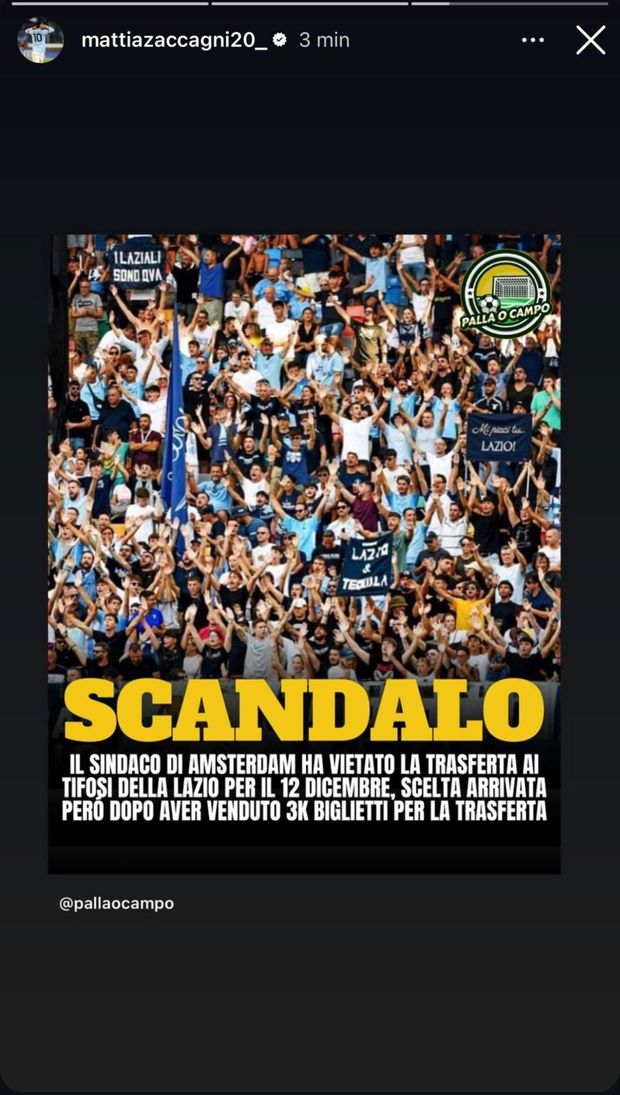 Zaccagni Ajax-Lazio