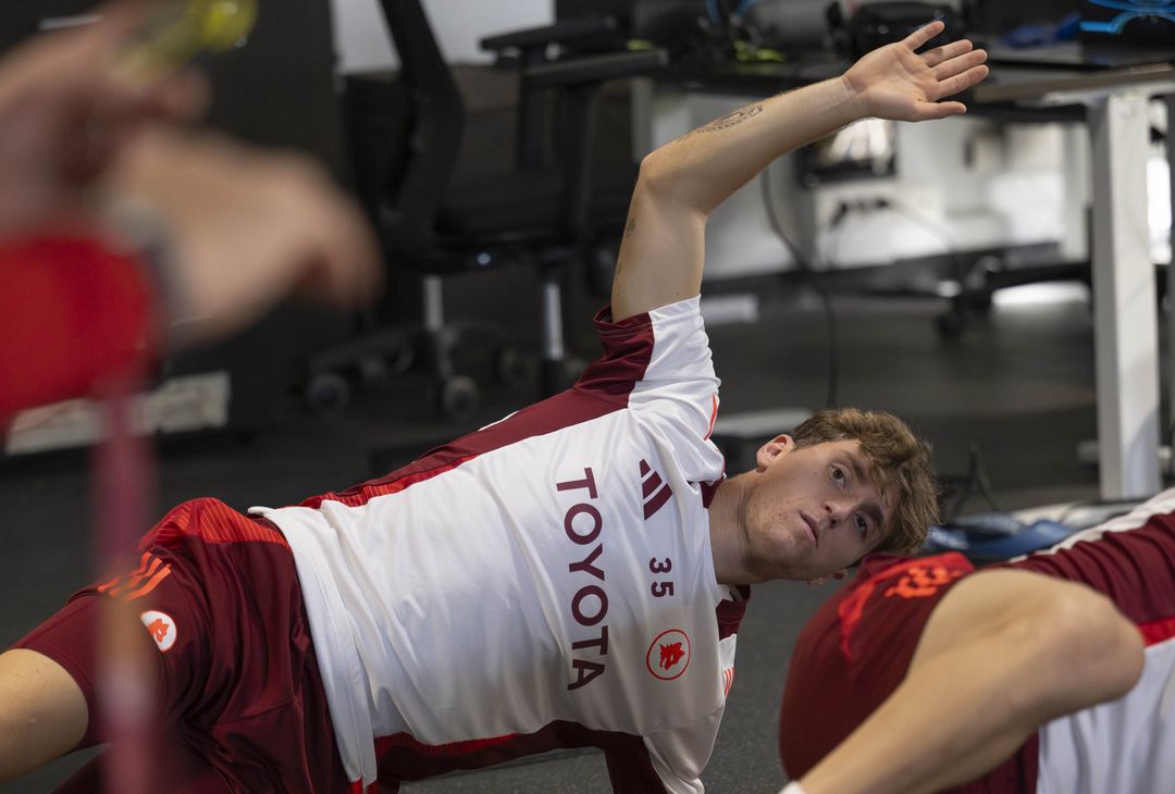 Roma, lavoro in palestra dopo la trasferta di Londra – FOTO GALLERY - immagine 3