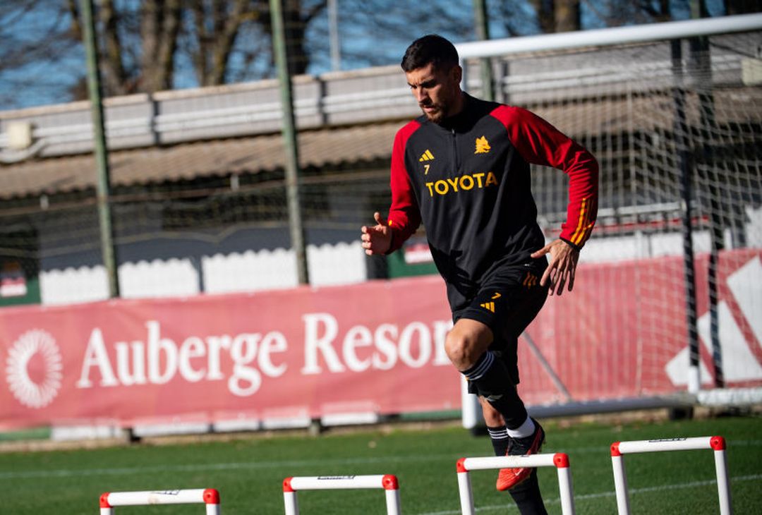 Roma, primo allenamento in vista del Bologna – FOTO GALLERY - immagine 14