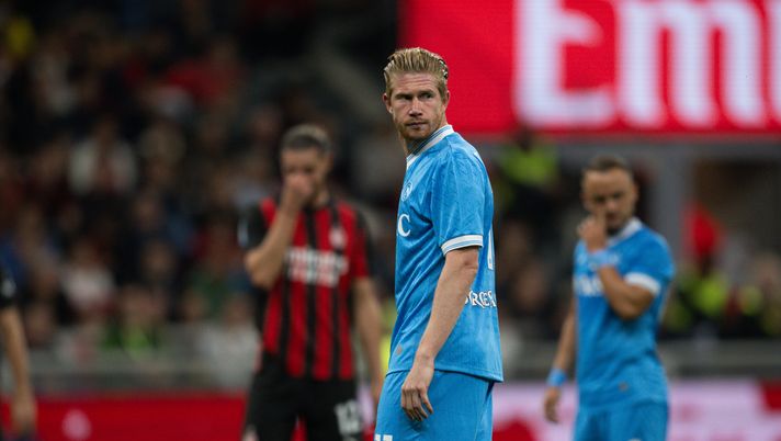 De Bruyne, multa dopo il caso di San Siro? Arriva la decisione del Napoli – Rep - immagine 1