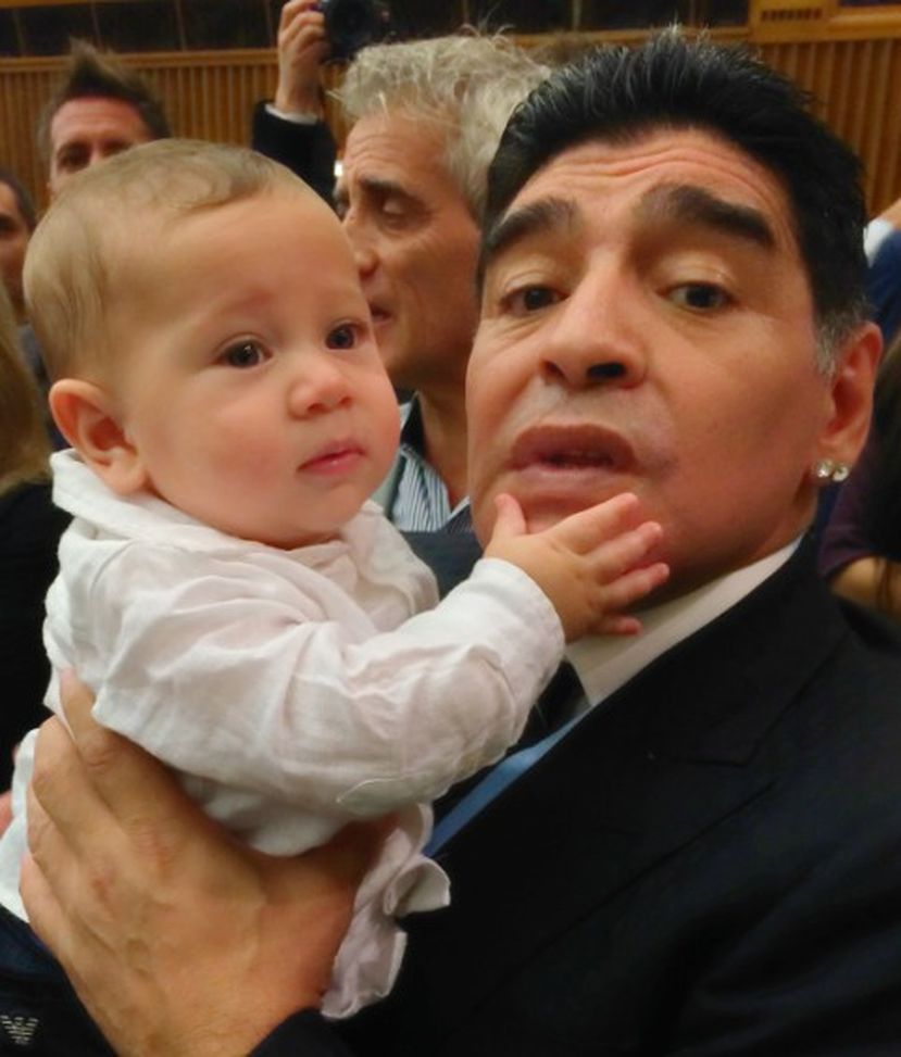 Jimena Baron: “Quando con l’Inter incontrai il Papa e Diego Maradona”- immagine 3