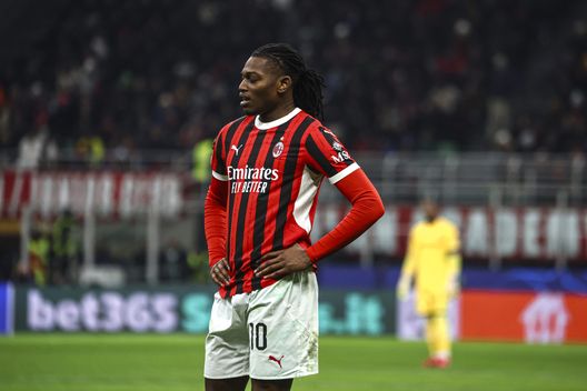 MILAN, ITALY - FEBRUARY 18 (Photo by Giuseppe Cottini/AC Milan via Getty Images) Leão San Siro
