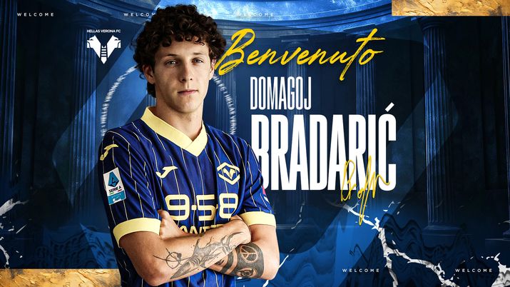 hellasverona.it  Ufficiale, Bradaric al Verona - immagine 1