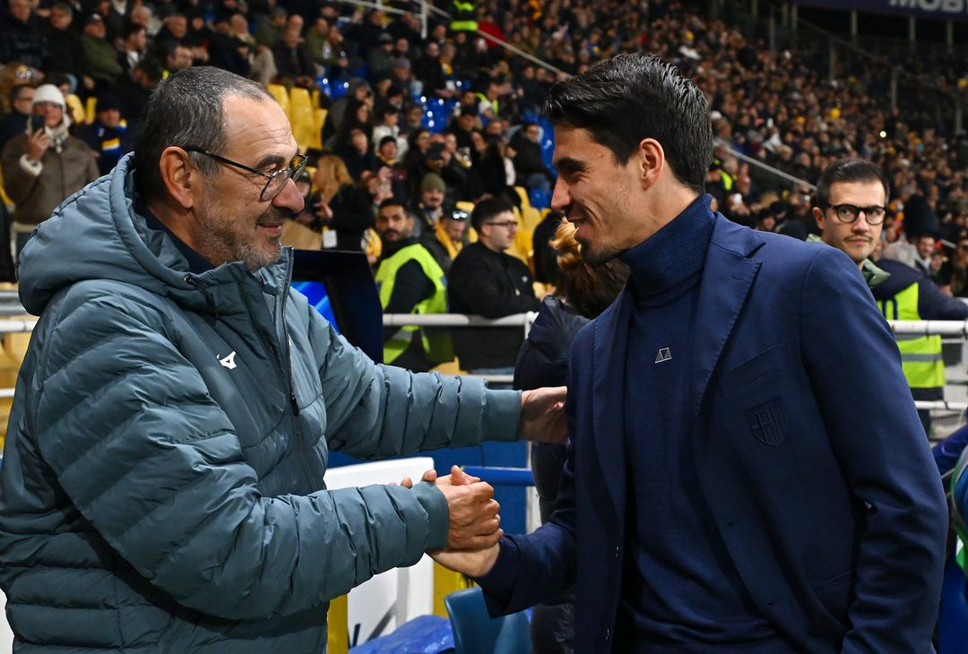 Maurizio Sarri e Cuesta