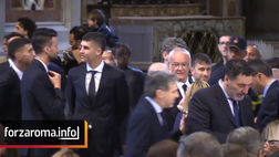 La Roma omaggia Papa Francesco: la visita in Vaticano di Ranieri e della squadra