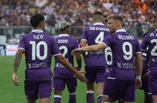 GERMOGLI PH: 27 AGOSTO FIRENZE STADIO ARTEMIO FRANCHI FIORENTINA VS LECCE NELLA FOTO GOL ESULTANZA GONZALEZ Diamanti: “La Fiorentina deve segnare subito, così la partita cambierà”- immagine 2