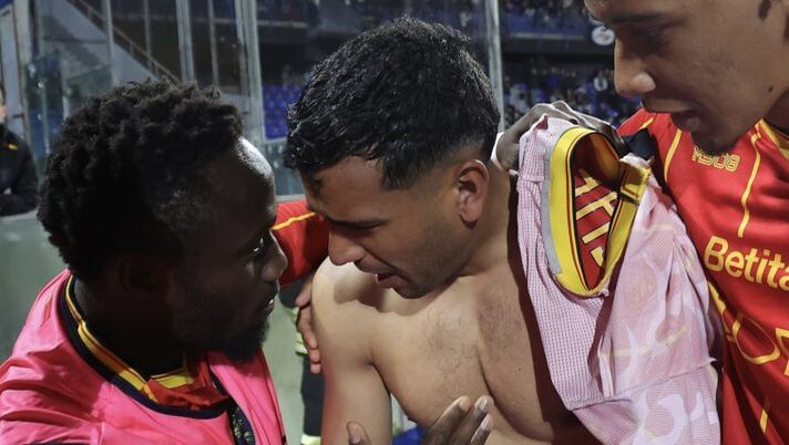Cheddira: “Le lacrime dopo il gol? Mi sono emozionato! Dovevo uscire prima del gol? Menomale che…” - immagine 1