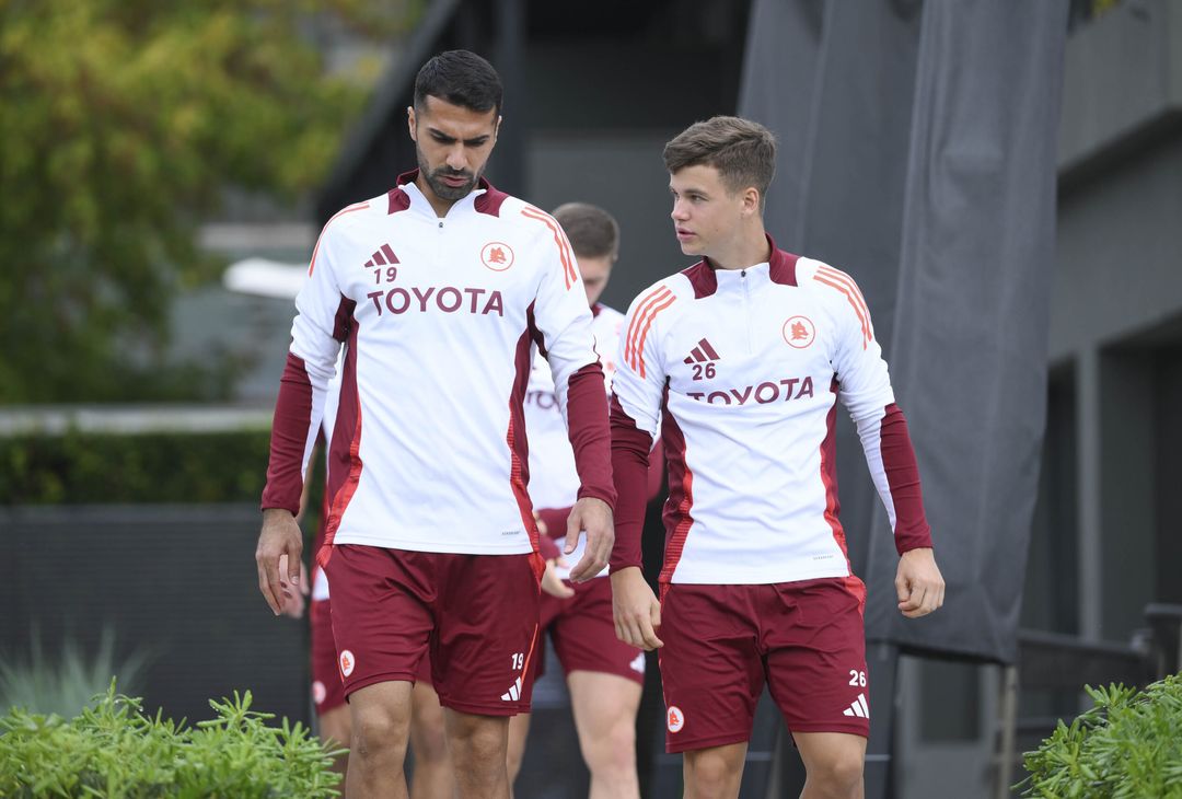 Trigoria, la rifinitura alla vigilia dell’Inter – FOTO GALLERY - immagine 8