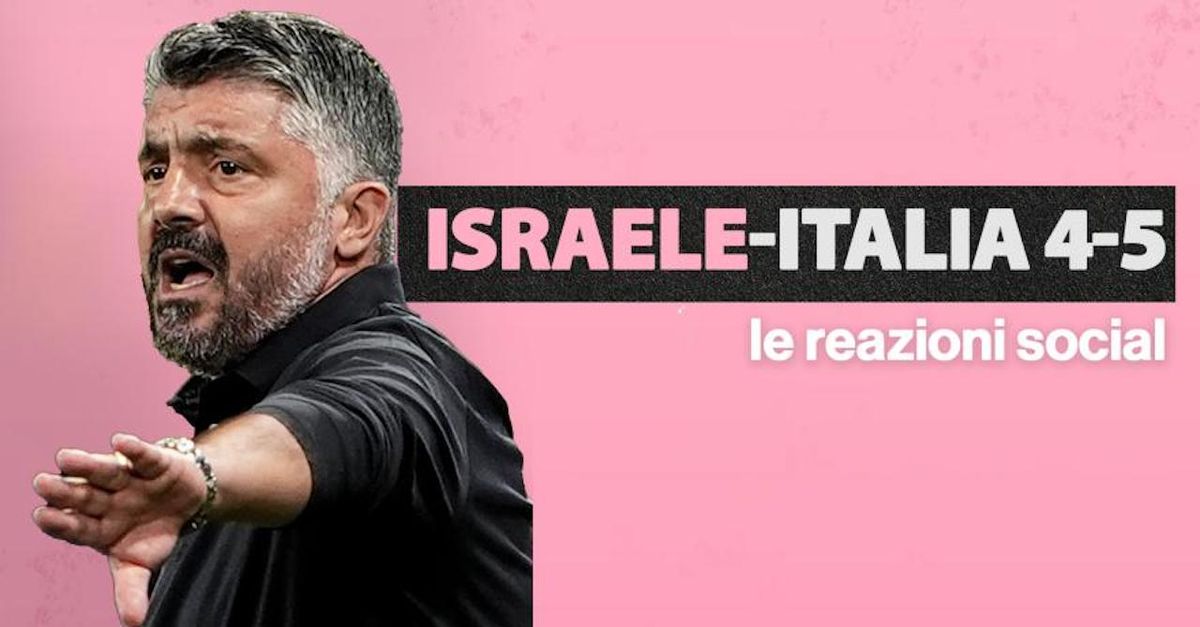 israele italia 4 5 reazioni social avvertite il cardiologo di gattuso video
