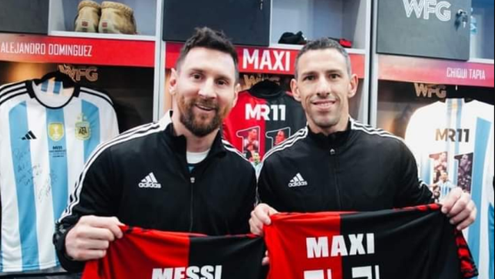 Che festa alla partita d’addio di Maxi Rodríguez! Due magie di Messi, a segno anche Batistuta - immagine 1