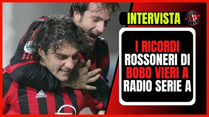 L'intervista di Christian Vieri (ex attaccante AC Milan) a 'Radio Serie A' con RDS sul suo passato in rossonero | Milan News (Getty Images) intervista Vieri AC Milan