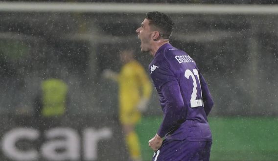 GERMOGLI PH: 13 MARZO 2025 FIRENZE STADIO ARTEMIO FRANCHI CONFERENCE LEAGUE FIORENTINA VS PANATHINAIKOSNELLA FOTO GOSENS Gosens