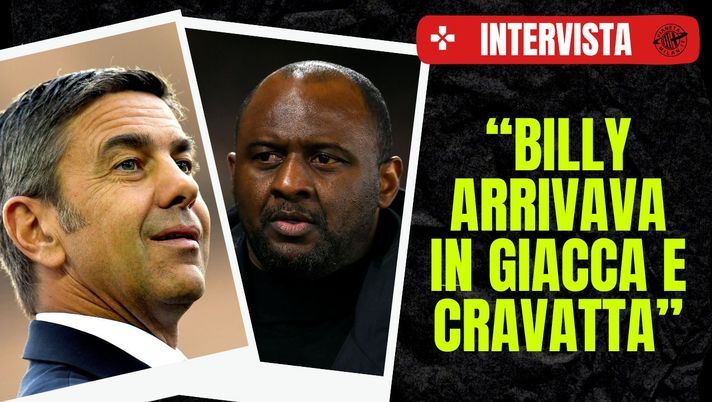 Patrick Vieira, ex centrocampista del Milan (getty images)