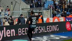 VIDEO / Aleksandar Stankovic segna contro il Genk e festeggia con i tifosi del Brugge