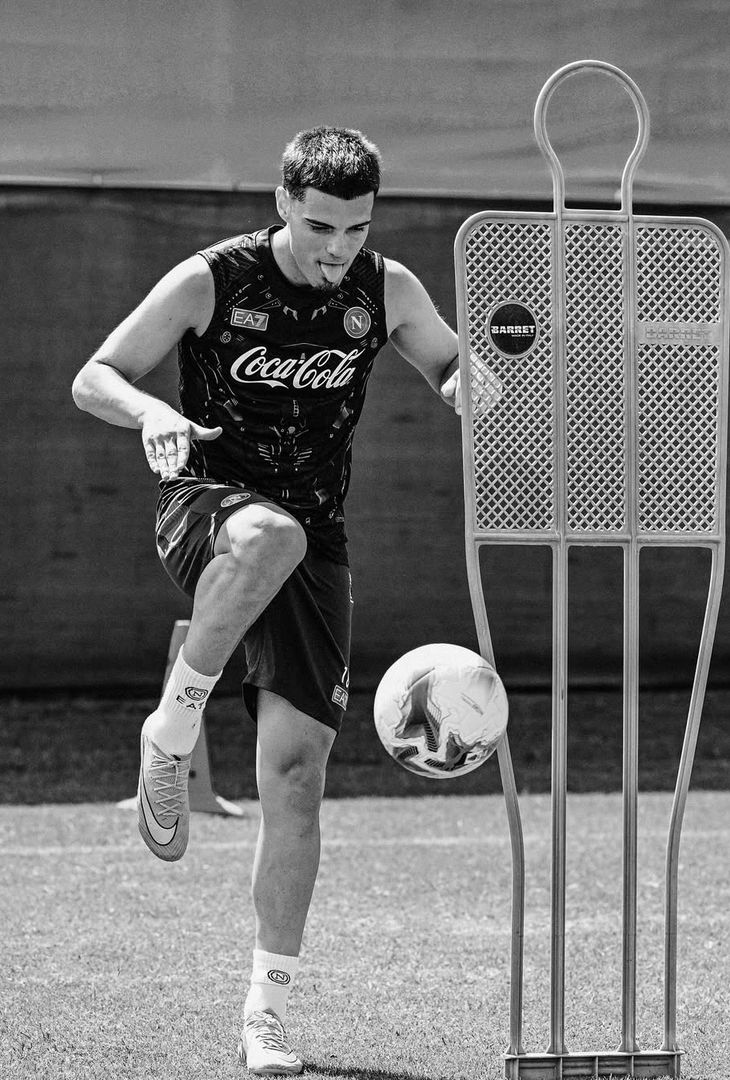 Primo allenamento per Gutierrez col Napoli