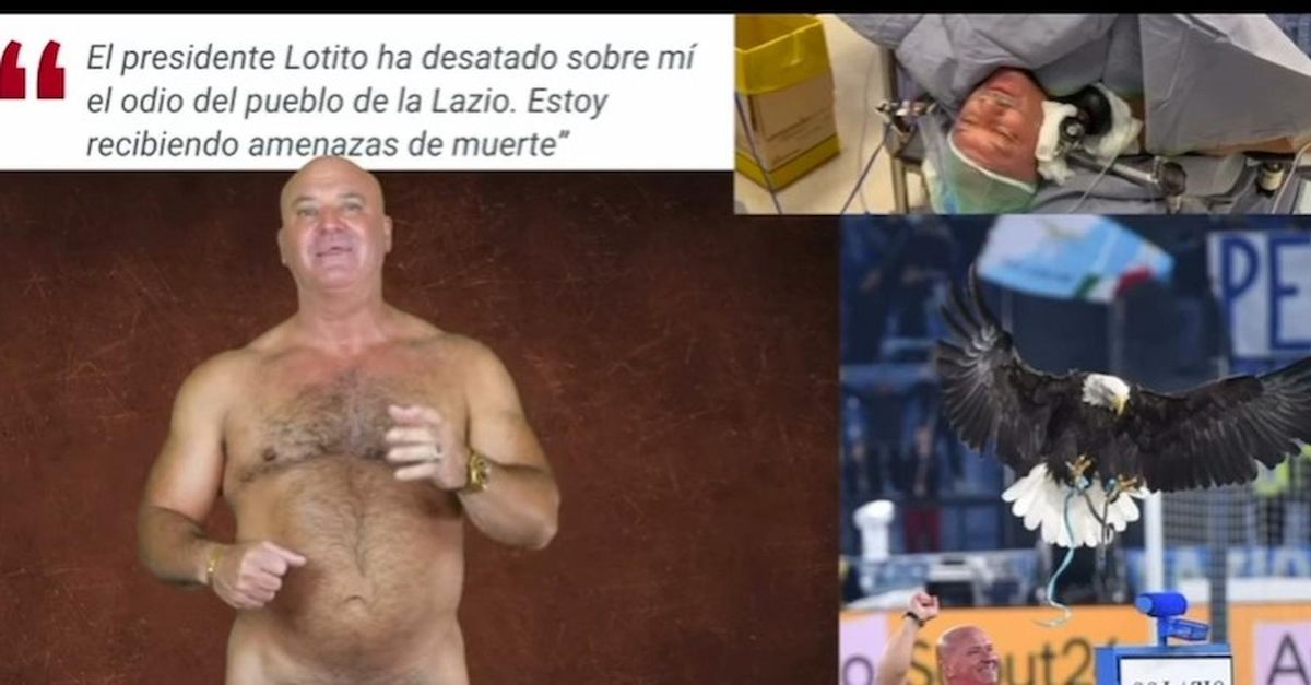 VIDEO / Il falconiere sbarca su Onlyfans e sfida Lotito e la sua Lazio: “Non mollerò”