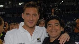 Totti ricorda Maradona: “Persona straordinaria, che fortuna conoscerlo! È il calcio”