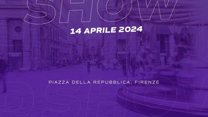 Domenica 14 Aprile evento “Roadshow” della Fiorentina in centro a Firenze - immagine 1