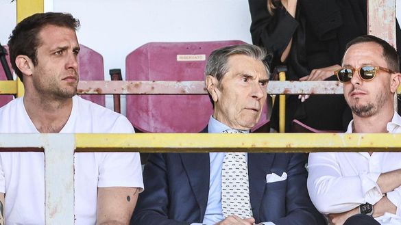 Ariedo Braida con îl presidente Ignazio Cipriani Il Caldiero “beffato” dal Brescia nel valzer di ripescaggi e riammissioni- immagine 2