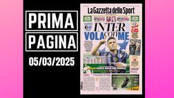 Prima pagina Gazzetta dello Sport: “Milan, gioca solo chi corre”
