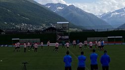VIDEO Ritiro Palermo, day 10 a Livigno: inizia la seduta pomeridiana, Henry in gruppo