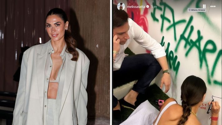 Melissa Satta non si nasconde più: nelle stories la foto con Beretta  Melissa Satta non si nasconde più: nelle stories la foto con Beretta - immagine 1