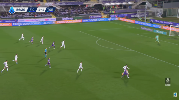 Fiorentina-Torino 2-2, l’analisi dei gol: Gineitis perde palla e inizia la rimonta- immagine 7
