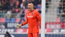 Bologna-Lazio, Italiano perde Skorupski: la nota sull’infortunio