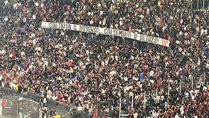 Roma-Athletic, continua la contestazione dei tifosi: la Sud non canterà per 15’ - immagine 1