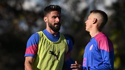 Milan, Giroud: “Camarda? Mi sento un padre. Ogni volta che ha bisogno …”