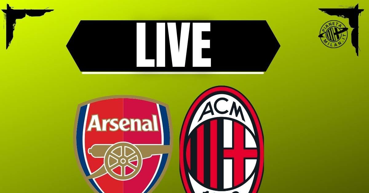 Amichevole Arsenal Milan, la diretta testuale della partita | LIVE News Amichevole Arsenal Milan, la diretta testuale della partita | LIVE News