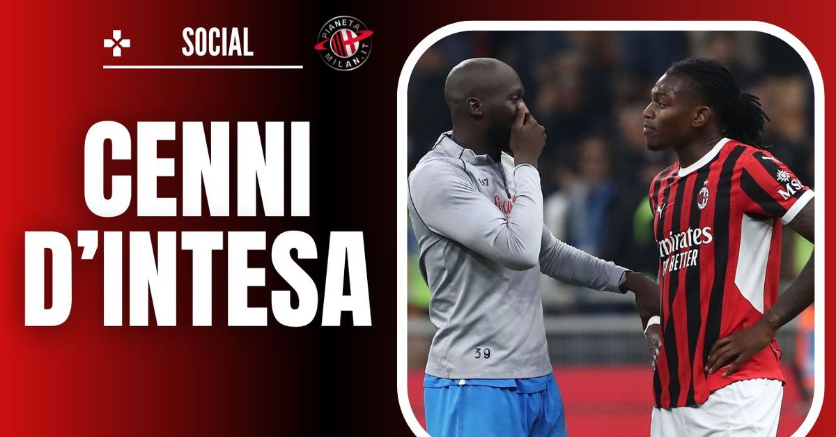 Milan Napoli, Leao relegato in panchina? Lukaku: “Siamo insieme fratello”