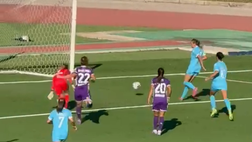 Napoli Women-Fiorentina 1-0, azzurre in vantaggio grazie al tap-in di Floe IL VIDEO