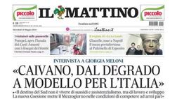 PRIMA PAGINA IL MATTINO OGGI: “Dall’ingaggio alla clausola, così DeLa è vicino a Conte”