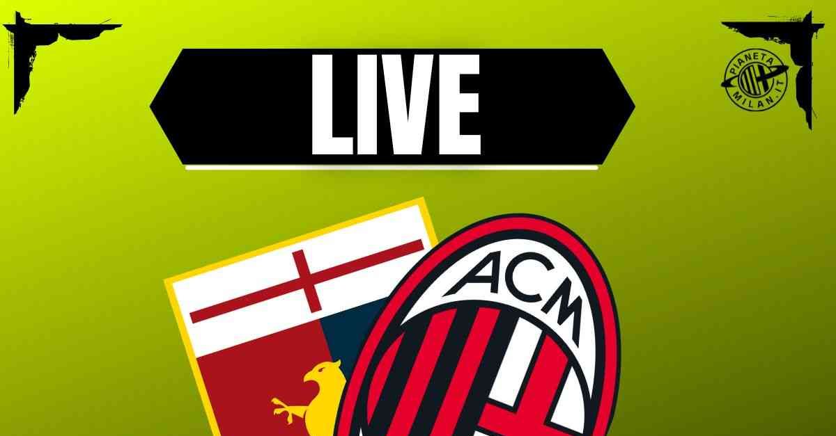 Serie A, Genoa Milan: la diretta della partita | LIVE News Serie A, Genoa Milan: la diretta della partita | LIVE News